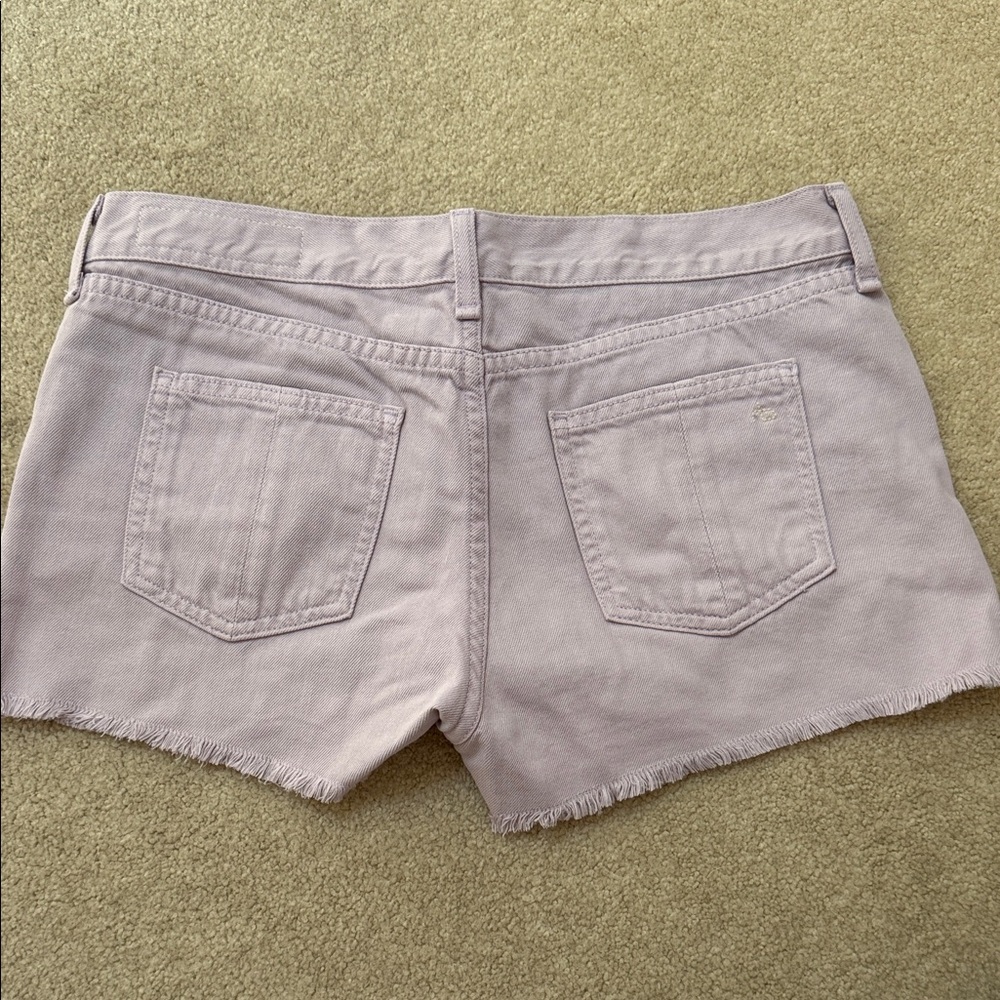 rag & bone Light Purple Jean Shorts